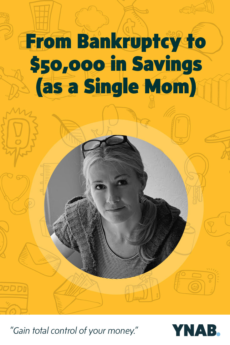 From bankrupt to $50K in savings as a homeschooling single mom of 2