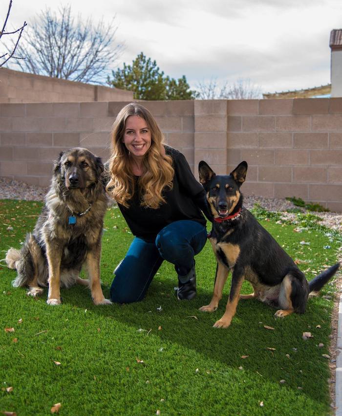 Melissa Quit Smoking YNAB with Dogs