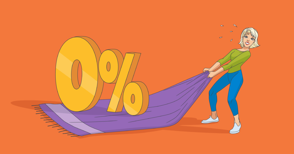 Most Popular Budgeting Blogposts: 4 Lessons From My Zero Percent Nightmare YNAB