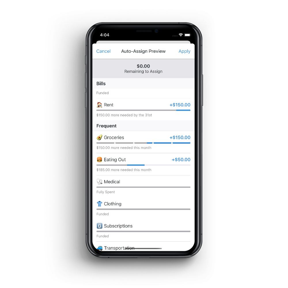 Auto-Assign preview mode on mobile.