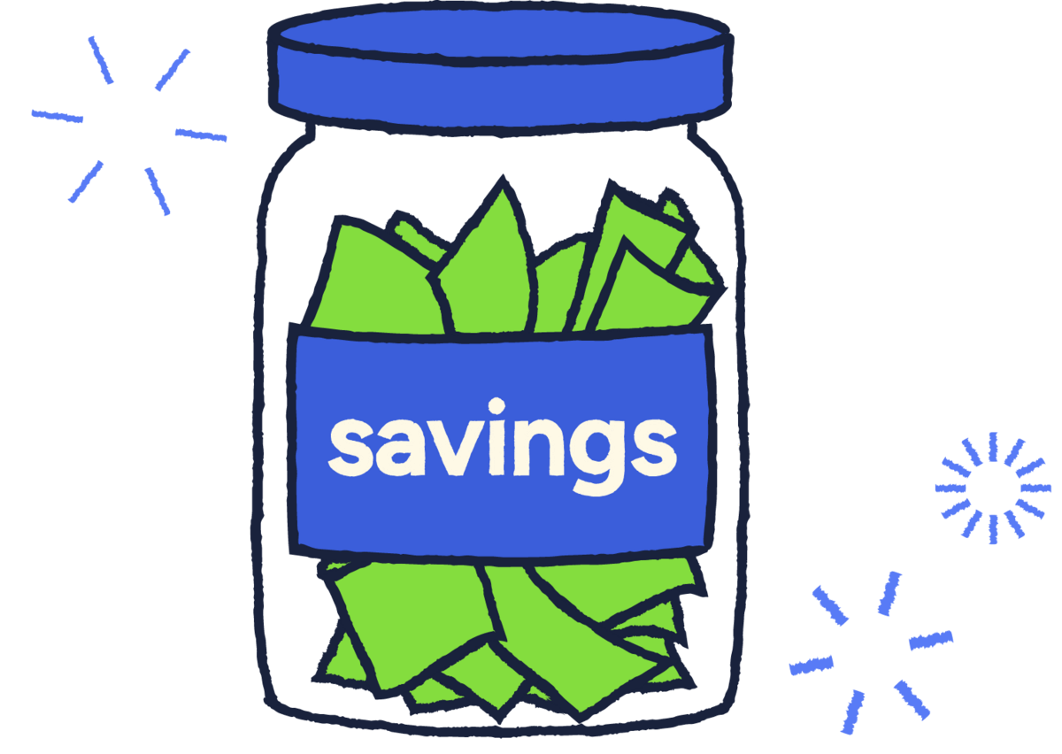 Savings jar